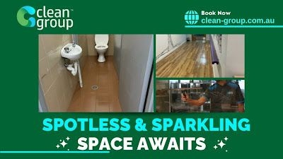 What areas of a childcare centre require special cleaning attention?